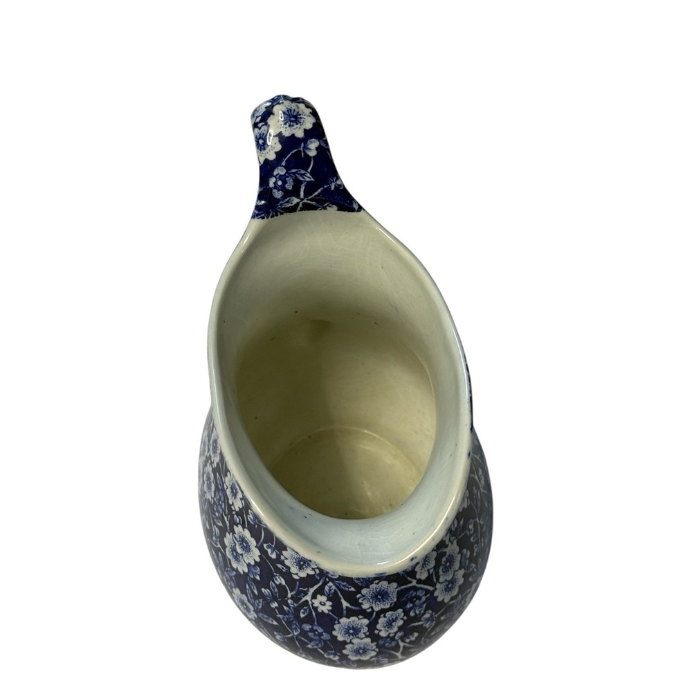 Calico Burleigh Staffordshire 5 1/2" Pitcher Jug - Picture 3 of 4